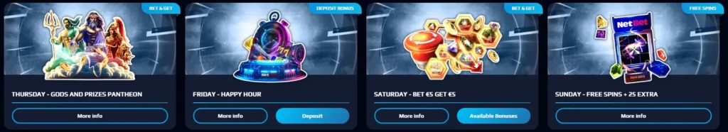i migliori bonus di NetBet casino